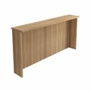 Ver imagem 2 de Bancada para Cozinha Ilha Gourmet com Painel Ripado 200cm MDF Nature - Nesher