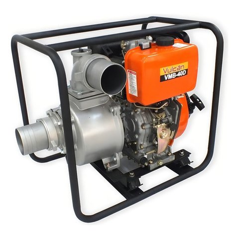 Motobomba Diesel Partida Elétrica 4 Pol 9hp 406cc Vmbe40d
