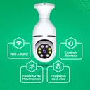 Ver imagem 4 de Camera de Segurança Ip Lampada Motorizada 8177qj