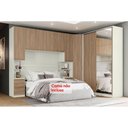 Ver imagem 7 de Quarto Henn Seletto 5 Peças Armário Ponte + 1 Guarda Roupa + 1 Closet + 2 Complementos Qm01