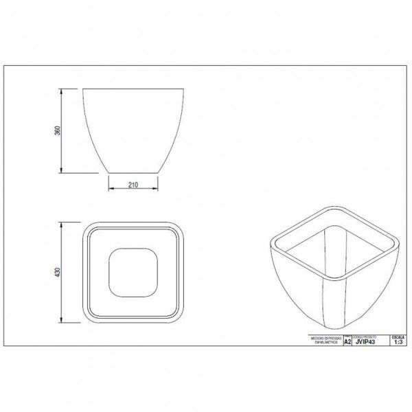 Conjunto 2 Vaso Innovare Piccolo Japi - 4