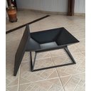 Ver imagem 4 de Lareira Externa + Churrasqueira + Mesa de Apoio 50cm Jardim