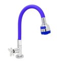 Ver imagem 1 de Torneira Cozinha Mesa Flexível Azul C29 Duplo Jato Gourmet