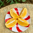 Ver imagem 3 de Prato Sobremesa de Porcelana Lollipop Vermelho - Casa Toco