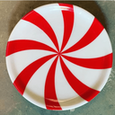 Ver imagem 4 de Prato Sobremesa de Porcelana Lollipop Vermelho - Casa Toco