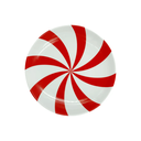 Ver imagem 2 de Prato Sobremesa de Porcelana Lollipop Vermelho - Casa Toco