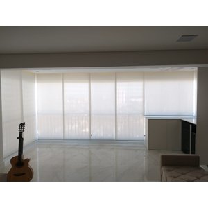 ROLO TELA SOLAR 3% - 1,20 L X 2,30 A - BRANCO