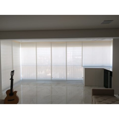 ROLO TELA SOLAR 3% - 1,20 L X 2,30 A - BRANCO