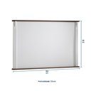 Ver imagem 2 de Painel de Tv para Sala 150cm Clássico 50505 Linz Móveis - Branco/imbuia Glazer