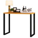 Ver imagem 2 de Aparador Estilo Industrial Aço Ferro Robusto Cor Preto Mdf Claro Ap-02