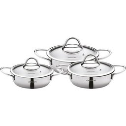 Conjunto de Panelas de Aço Cemre 3 Peças - 1