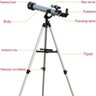 Telescopio Profissional Astronomico Refrator 525x Tripe 60cm - 2