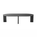 Ver imagem 4 de Mesa de Centro Orgânica Chanfrada Pé Madeira Complementos