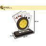 Troféu Baralho Truco Poker Jogo de Cartas Vice-campeão Eptcel Arte em Mdf 1529 - 2