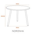 Ver imagem 2 de Mesa de Centro Minimalista 60cm Noronha Fratini