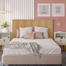 Cabeceira para Cama Box Casal 140cm Madeira Ripada Brisa L06 Carvalho - Mpozenato - 2