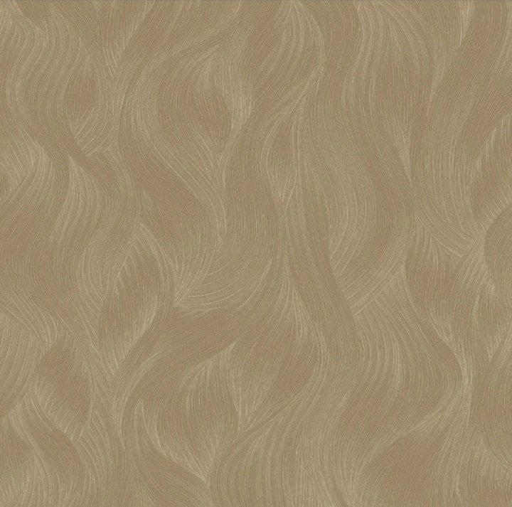papel de parede vinílico - textura circular - cor ouro velho - medida 0.53x10,00 metros - álbum uniq - 1