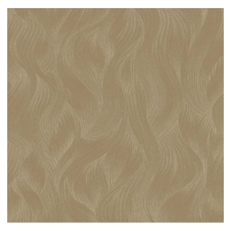 papel de parede vinílico - textura circular - cor ouro velho - medida 0.53x10,00 metros - álbum uniq