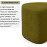 Puff Triangulo Trevi Decorativo Organico Tecido em Boucle - 4