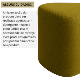 Puff Triangulo Trevi Decorativo Organico Tecido em Boucle - 5