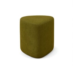 Puff Triangulo Trevi Decorativo Organico Tecido em Boucle - 2