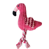 Flamingo Brinquedo Pelúcia Pet para Cachorro com Cordinha:rosa - 4