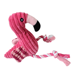 Flamingo Brinquedo Pelúcia Pet para Cachorro com Cordinha:rosa - 7
