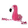 Flamingo Brinquedo Pelúcia Pet para Cachorro com Cordinha:rosa - 6