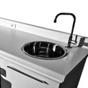 Ver imagem 6 de Antiferrugem! Cuba Redonda Aço Inox 304 30x15cm Premium