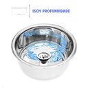 Ver imagem 4 de Antiferrugem! Cuba Redonda Aço Inox 304 30x15cm Premium