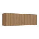 Ver imagem 1 de Armário de Lavanderia Aéreo Multiuso 4 Portas Multimóveis Mp5042 Rustic