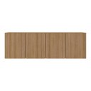 Ver imagem 5 de Armário de Lavanderia Aéreo Multiuso 4 Portas Multimóveis Mp5042 Rustic