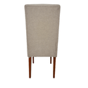 Ver imagem 3 de Kit 2 Cadeiras Sala de Jantar Estofadas Eloísa Veludo Bege (liz Maria)