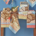 Ver imagem 3 de Pano de Prato Copa Lepper Estampado Bom Dia 40cm X 60cm 7 Peças