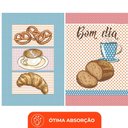 Ver imagem 6 de Pano de Prato Copa Lepper Estampado Bom Dia 40cm X 60cm 7 Peças