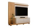 Ver imagem 2 de Home Theatre Elegance Design Sala de Tv Comfort Cor:off White/cinamomo