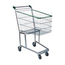 Ver imagem 1 de Carrinho de Supermercado 130lt Zincado Gold Line Minascar