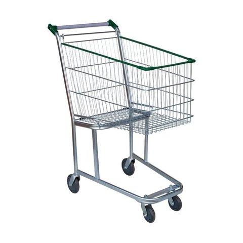 Carrinho de Supermercado 130lt Zincado Gold Line Minascar