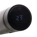 Ver imagem 4 de Garrafa Térmica Com Termômetro em Led Wolff Aço Inox 500ml