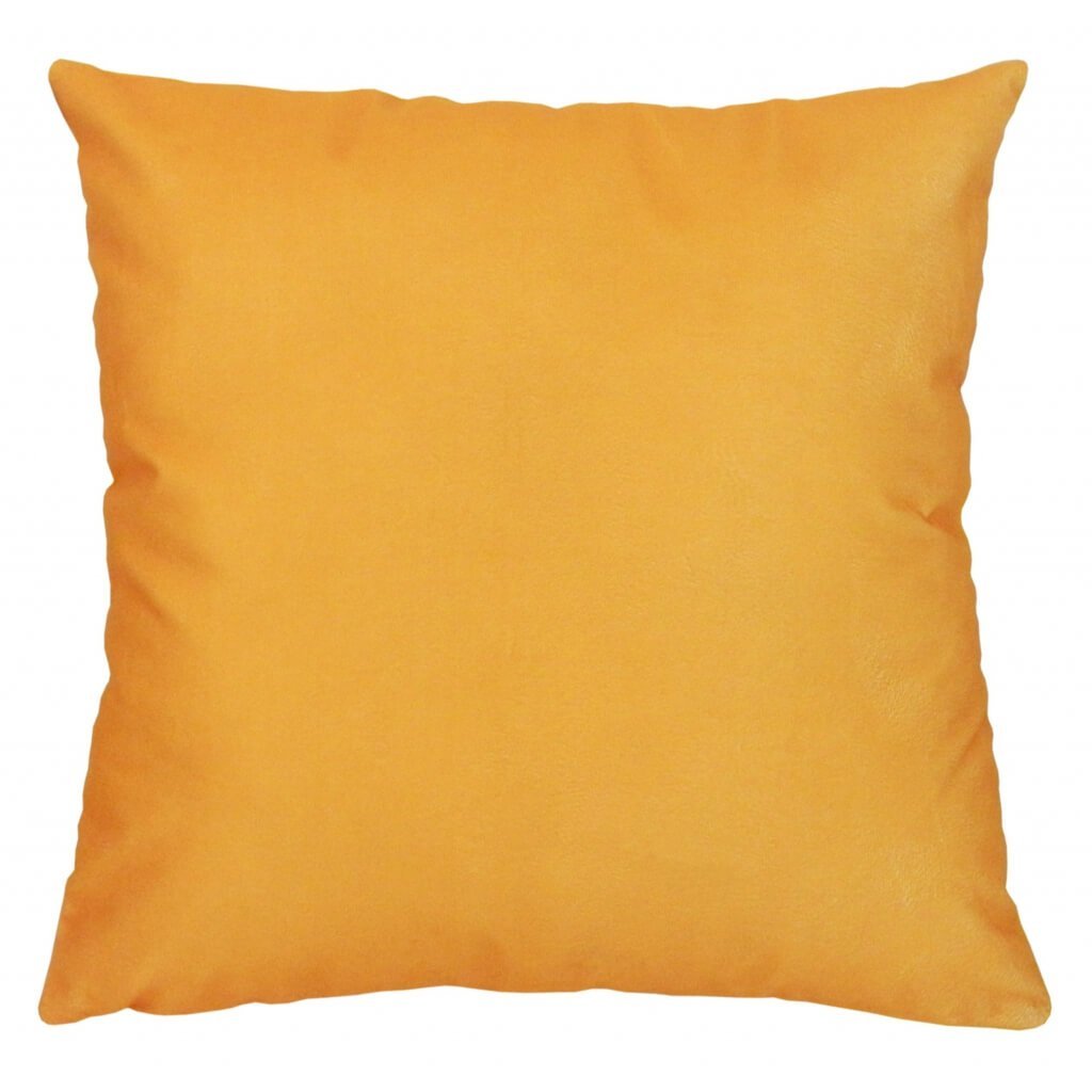 Capa de Almofada Lisa Amarelo Suprema 44x44 - 1