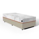 Ver imagem 2 de Cama Box com Colchão Ortopédico de Espuma D33 a Vácuo Sonno Full - Lucas Home - Solteiro