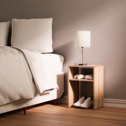 Mesa de Cabeceira Freijo Cama Solteiro Quarto Sala 35x50cm - 4