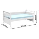 Ver imagem 3 de Cama Babá Júlia Branco Brilho Carolina Baby