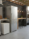 Ver imagem 4 de Armário Botijao de Gas Gabinete P com Rodinhas MDF-Organizador Multiuso Lavanderia e Cozinha -Branco