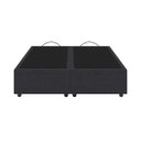 Ver imagem 4 de Base Cama Box Baú Casal King Size Veludo Preto SkyBox