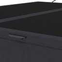 Ver imagem 5 de Base Cama Box Baú Casal King Size Veludo Preto SkyBox