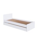 Ver imagem 3 de Berço Cama com Cômoda e Cama Auxiliar Branco Completa Móveis