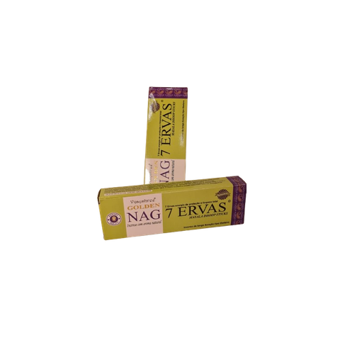 Incenso Dhoop Sticks 7 Ervas - Golden Nag