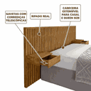 Ver imagem 4 de Cabeceira Columbia Naturalle - Bechara