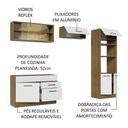 Ver imagem 6 de Cozinha Completa 27000 com Armário e Balcão Rustic/branco